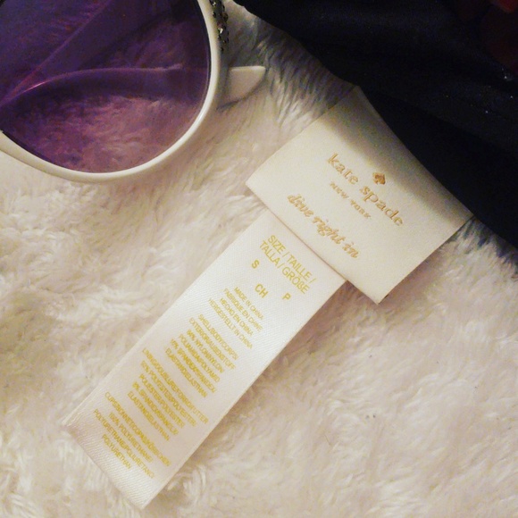 FINAL SALE Kate Spade TwistBandeau 1Piece Swimsuit - Picture 6 of 8